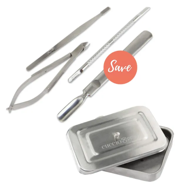 cuccio-pro-kit-instruments-bac-st-rilisation-inox image 1