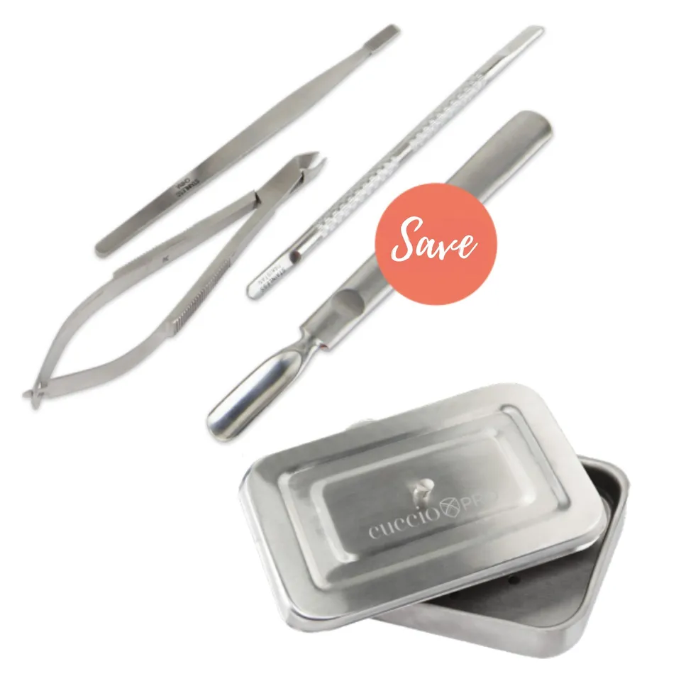 cuccio-pro-kit-instruments-bac-st-rilisation-inox image 1