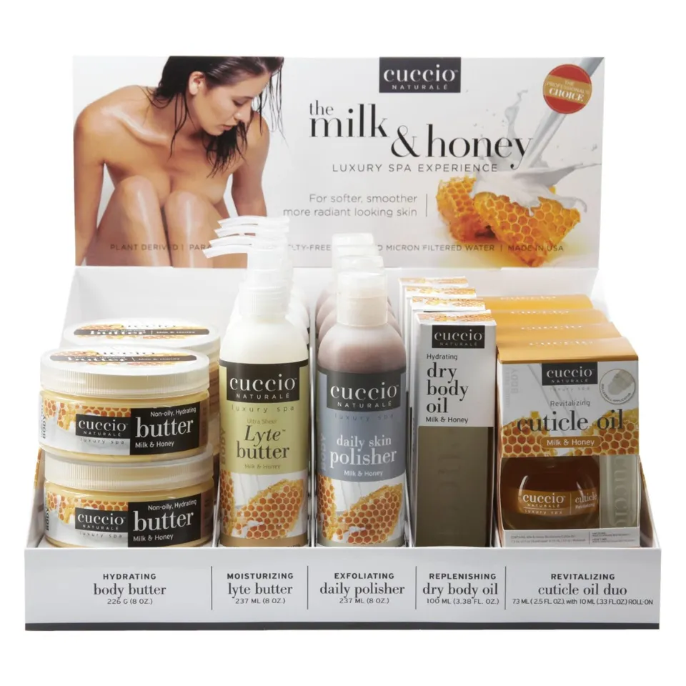 cuccio-naturale-milk-honey-coffret-spa-lait-miel-display image 1