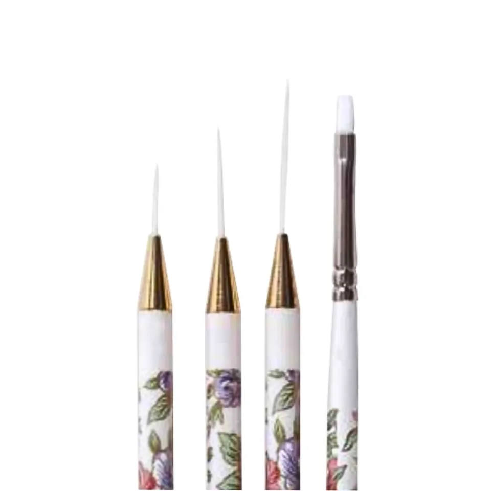 cuccio-pro-nail-art-set-4-pinceaux-ongles-striping-liner image 1