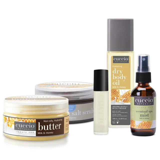cuccio-naturale-milk-honey-coffret-soin-corps-lait-miel image 1
