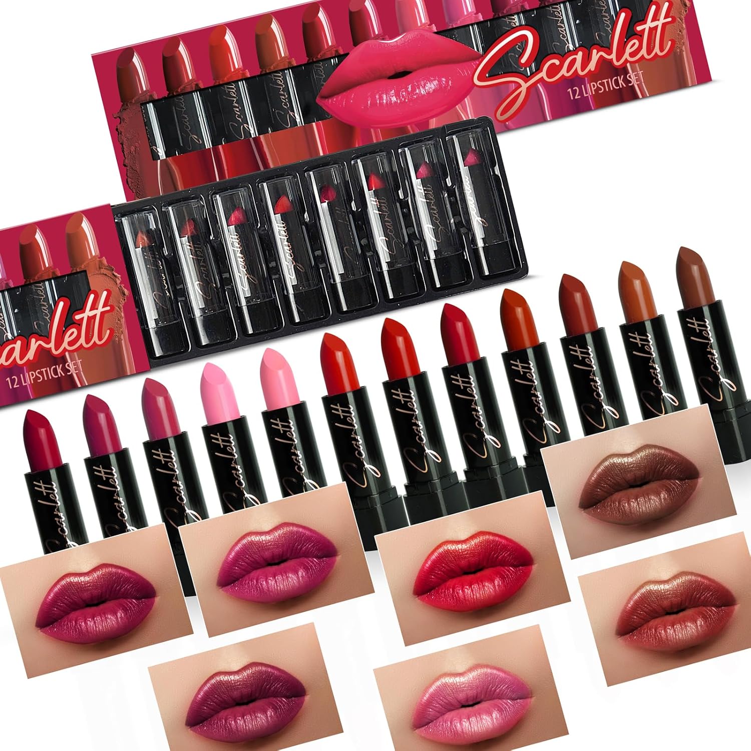 beauty4britain-scarlett-rouge-l-vres-lot-12-cr-meux-nude image 6