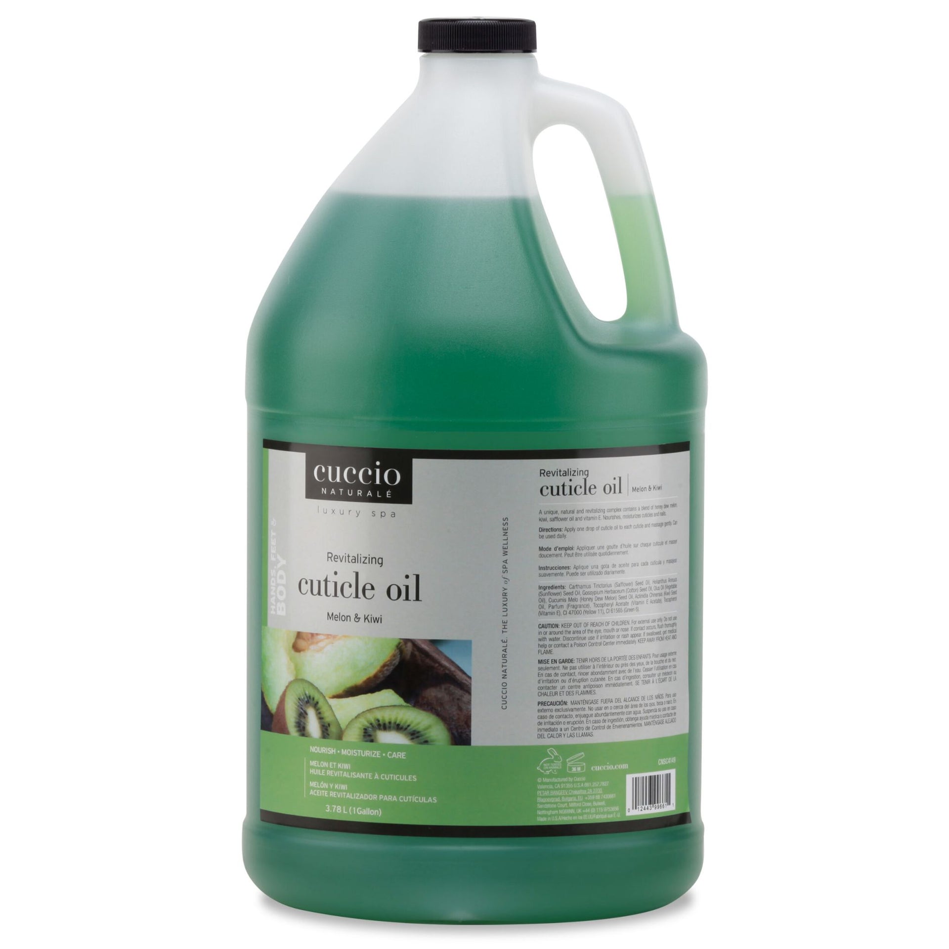 cuccio-naturale-huile-cuticules-melon-kiwi-gallon-3-78-l image 1