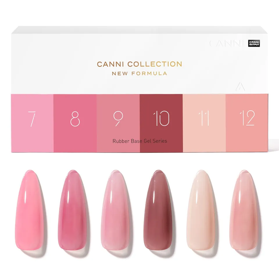 canni-rubber-base-gel-colorful-base-r1-r2-6-couleurs-9ml image 1