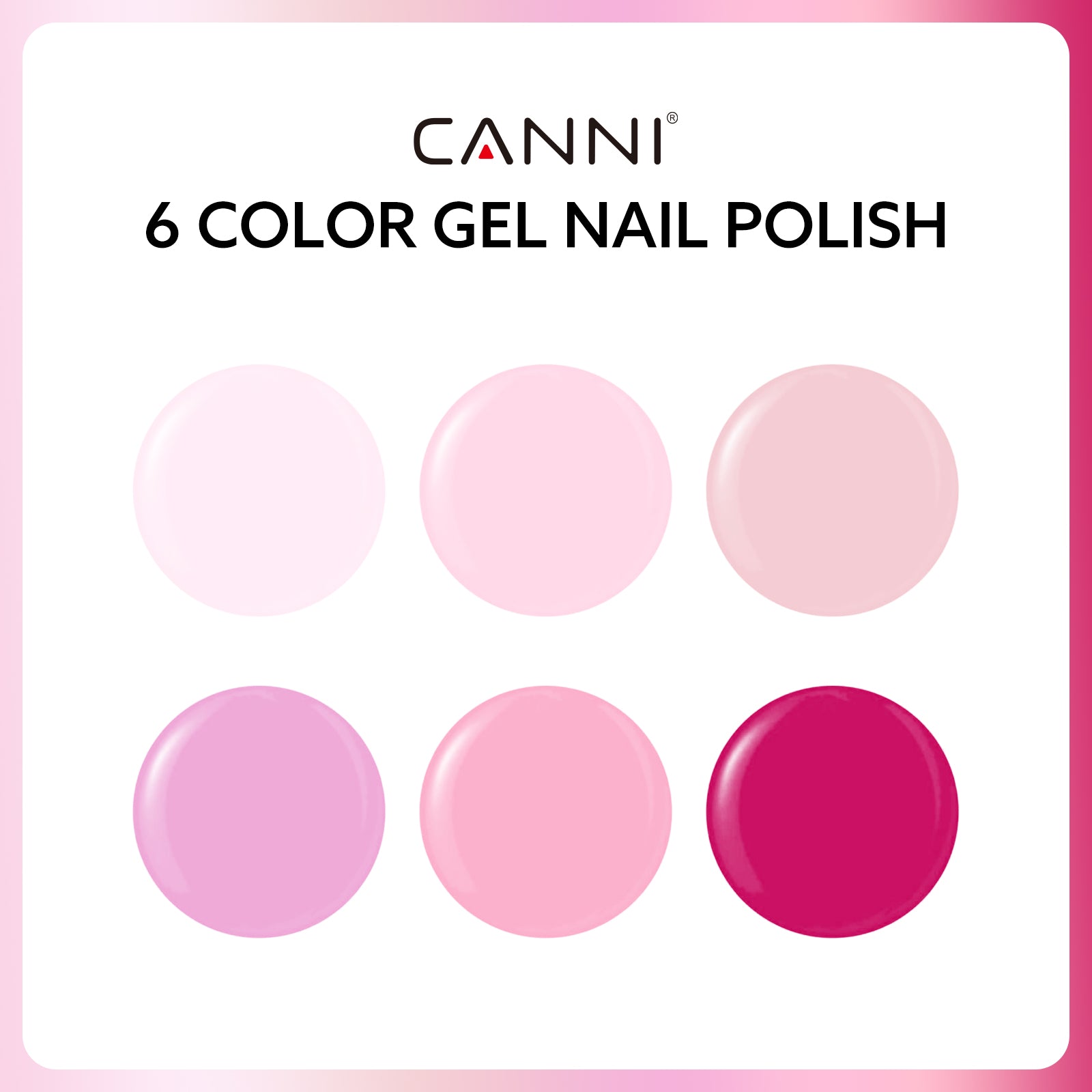 canni-2302-pink-champagne-dreams-kit-vernis-gel-6x9ml-rose image 4
