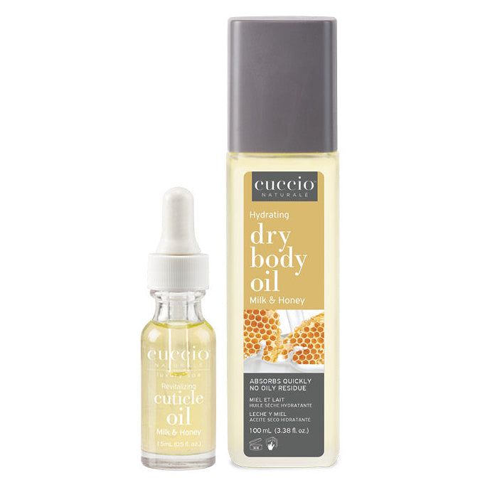 cuccio-naturale-coffret-huile-lait-et-miel-cuticules-corps image 1