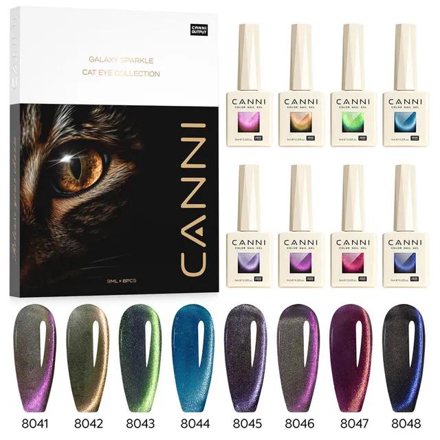 canni-starry-sky-miracle-vernis-semi-permanent-cat-eye-8x9ml image 1