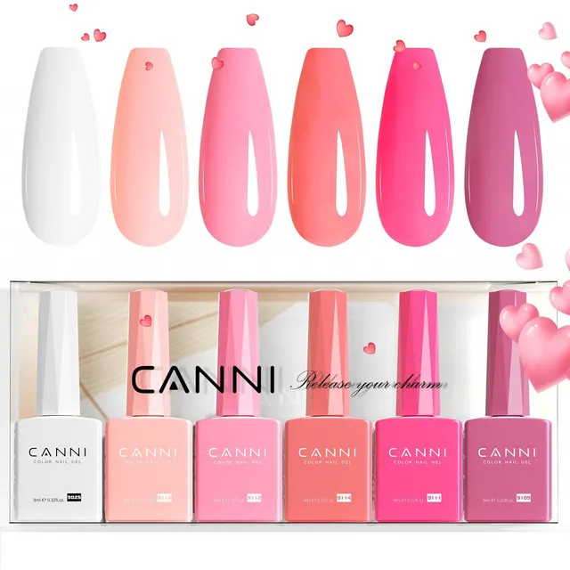 canni-blush-bliss-bouquet-kit-vernis-gel-6x9ml-2311 image 1