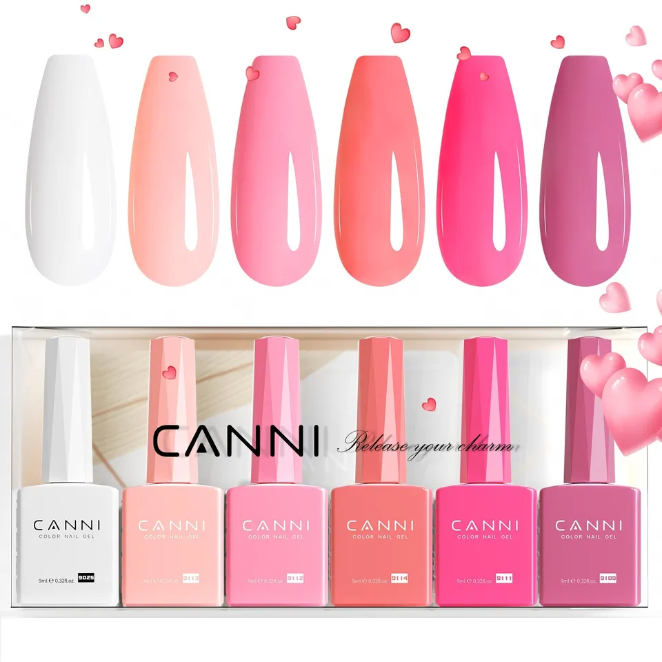 canni-blush-bliss-bouquet-kit-vernis-gel-6x9ml-2311 image 1