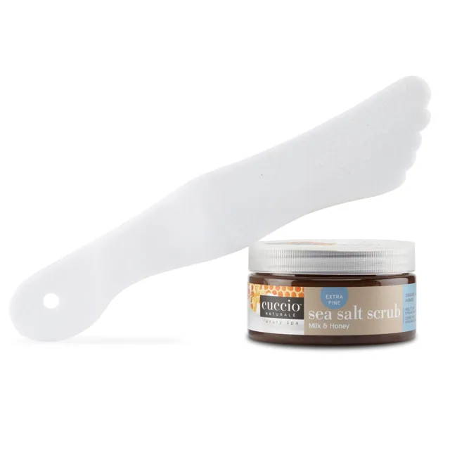 cuccio-naturale-foot-scrub-pedi-file-kit-gommage-pieds-8-oz image 1