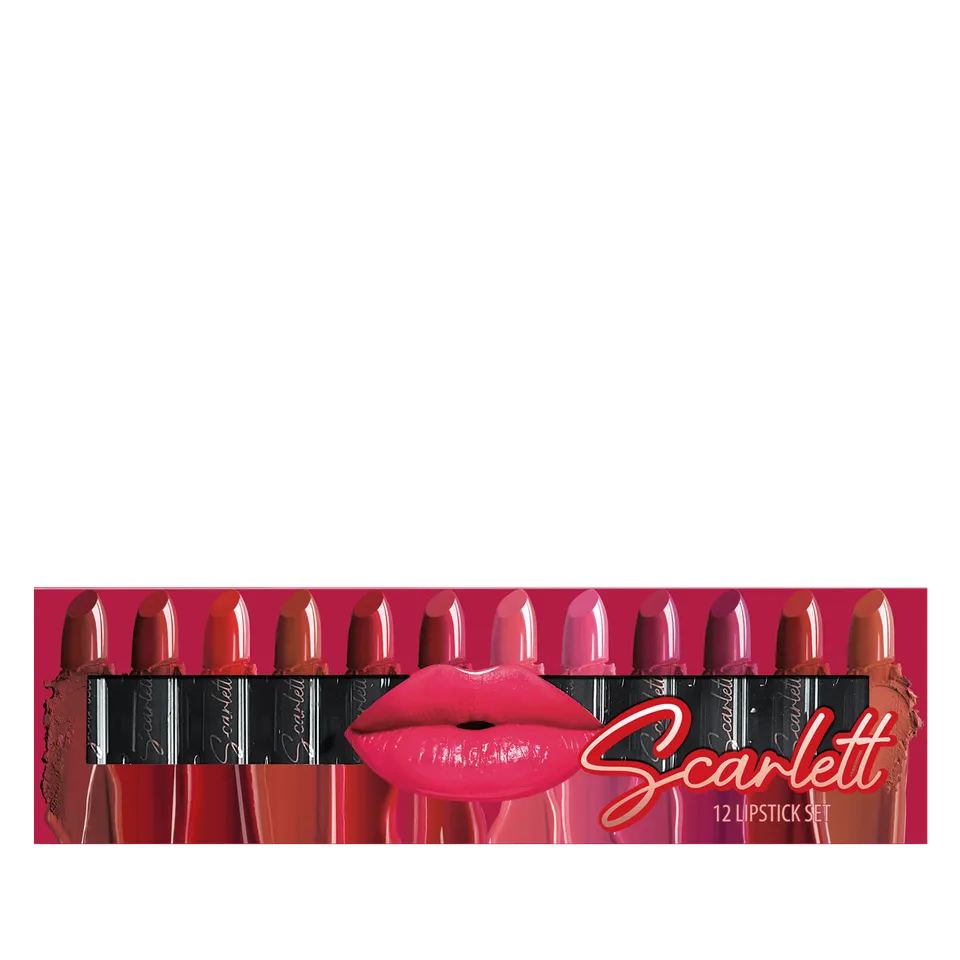 beauty4britain-scarlett-rouge-l-vres-lot-12-cr-meux-nude image 1