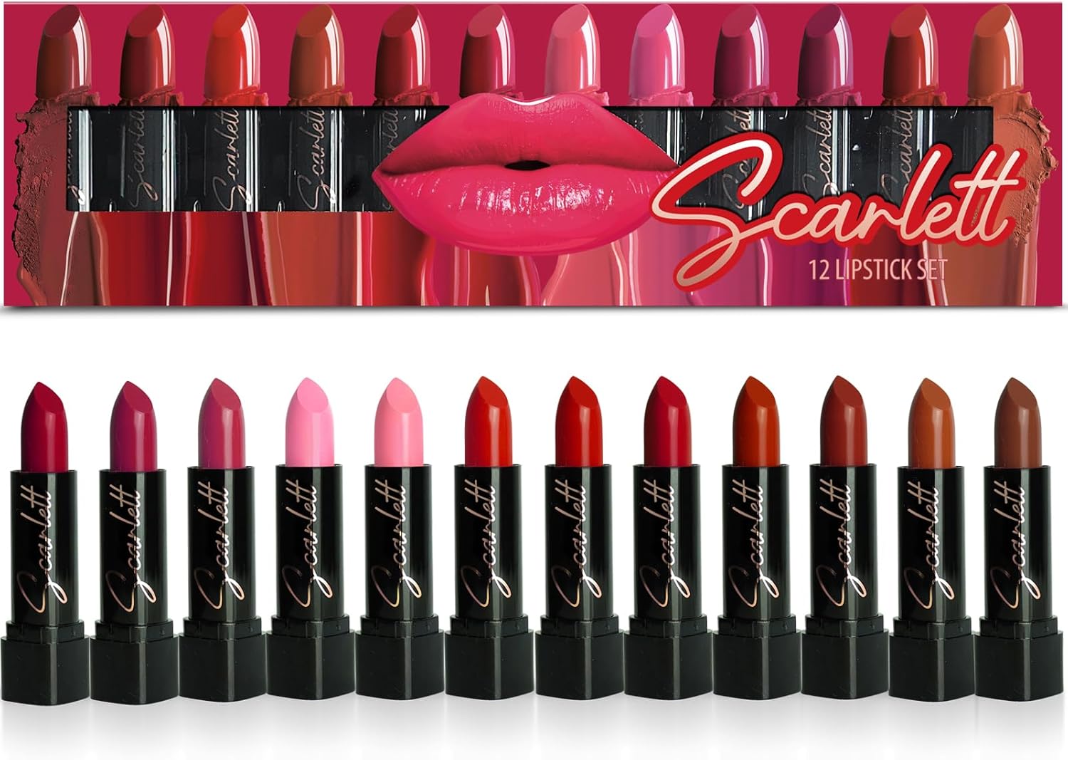 beauty4britain-scarlett-rouge-l-vres-lot-12-cr-meux-nude image 5