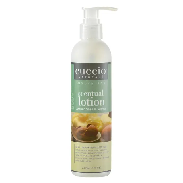 cuccio-naturale-artisan-lotion-corps-karit-v-tiver-8-oz image 1