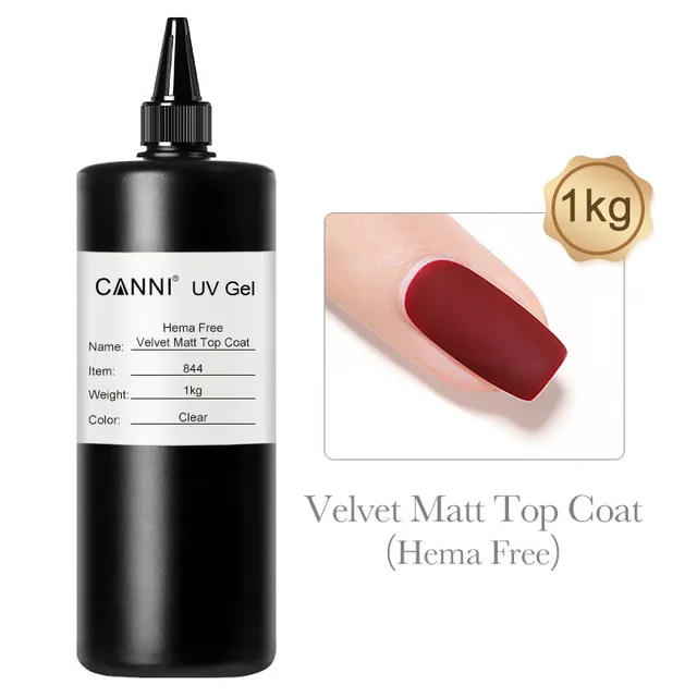 canni-base-top-coat-matte-top-1kg-top-coat-mat image 1