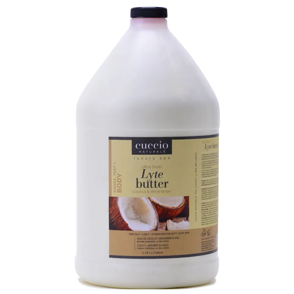 cuccio-naturale-lyte-ultra-sheer-beurre-corporel-coco-gingembre-gallon image 1