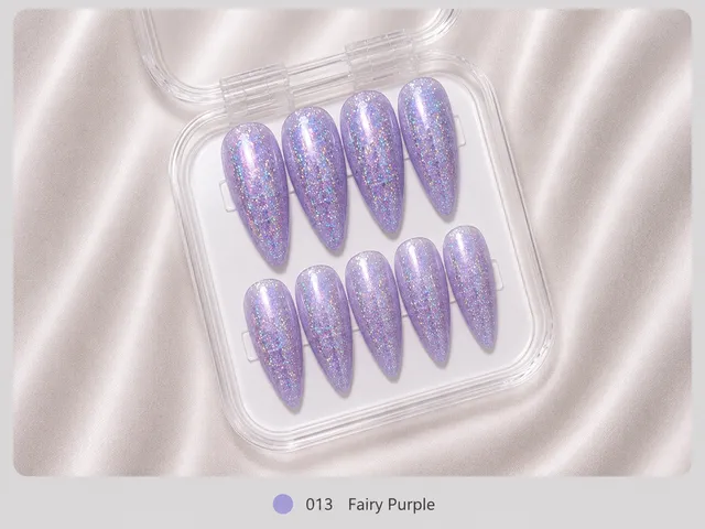 cnth-nails-press-on-nails-fairy-purple-faux-ongles-violets-10-pcs image 1