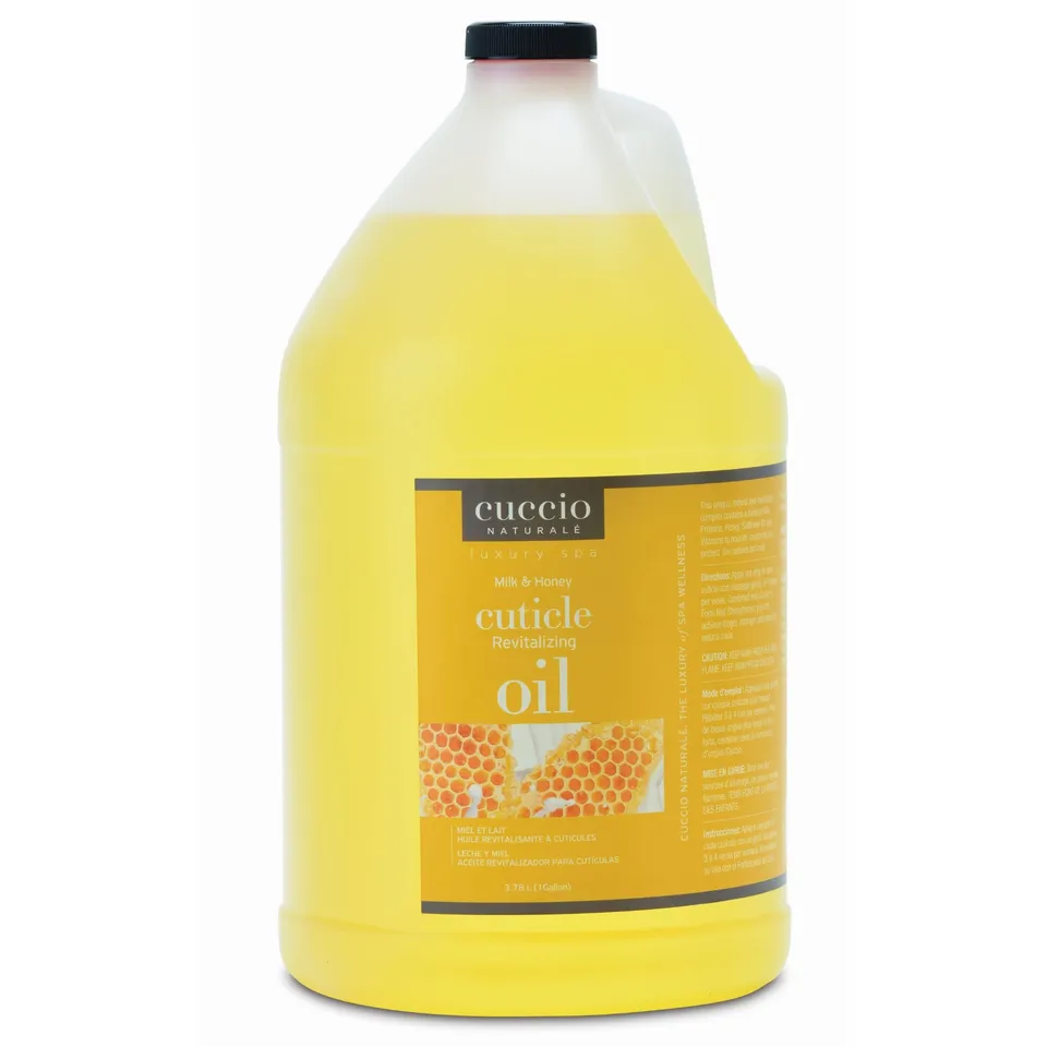 cuccio-naturale-milk-honey-huile-cuticules-gallon-lait-miel image 1