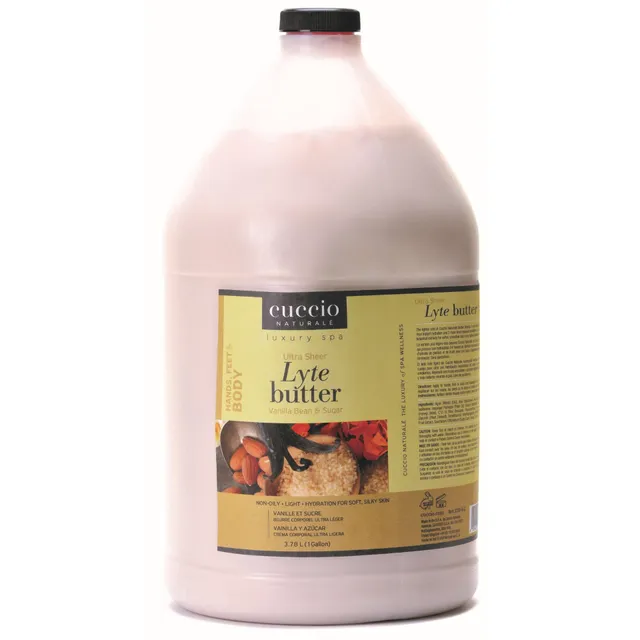 cuccio-naturale-lyte-beurre-vanille-sucre-gallon image 1