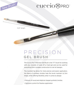 cuccio-pro-precision-pinceau-gel-ongles-nail-art image 3
