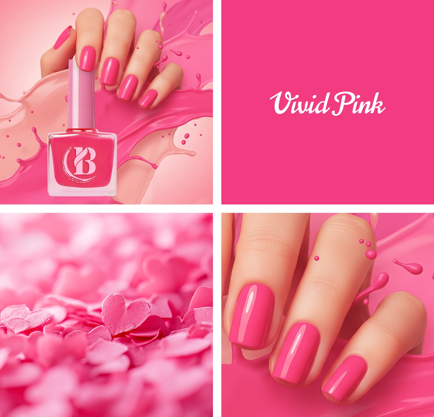 beauty4britain-pink-collection-set-6-vernis-ongles-rose-vegan image 7