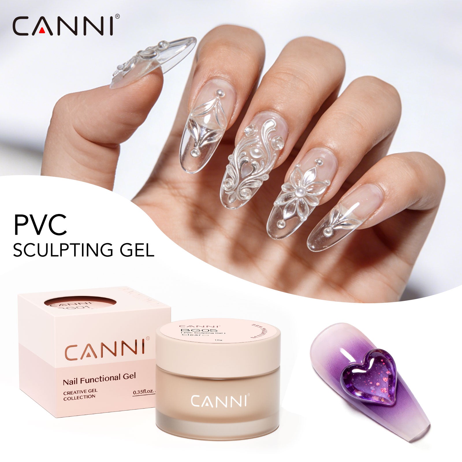 canni-pvc-sculpting-gel-bg05-gel-sculptant-3d-ongle image 1