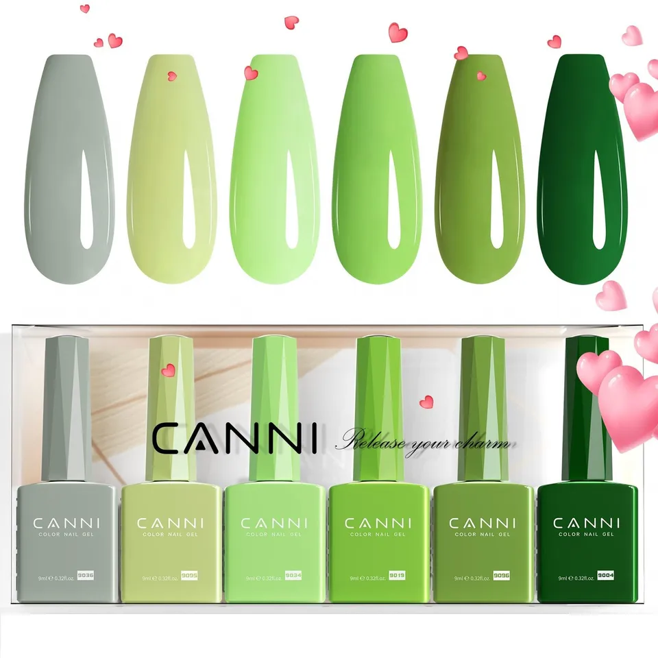 canni-2314-forest-fern-fusion-kit-vernis-gel-6-x-9-ml image 1