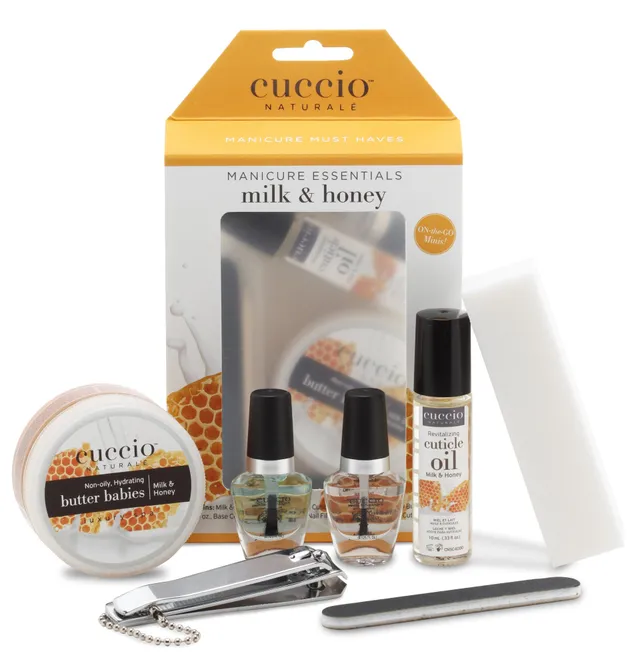 cuccio-naturale-kit-mani-pedi-maison-lait-miel image 1