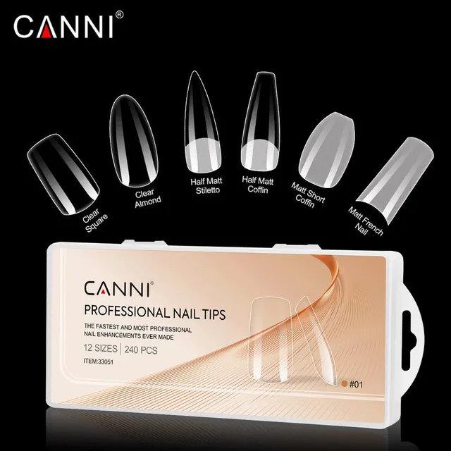 canni-gel-nail-tips-capsules-ongles-240-pi-ces-01-12-tailles image 1