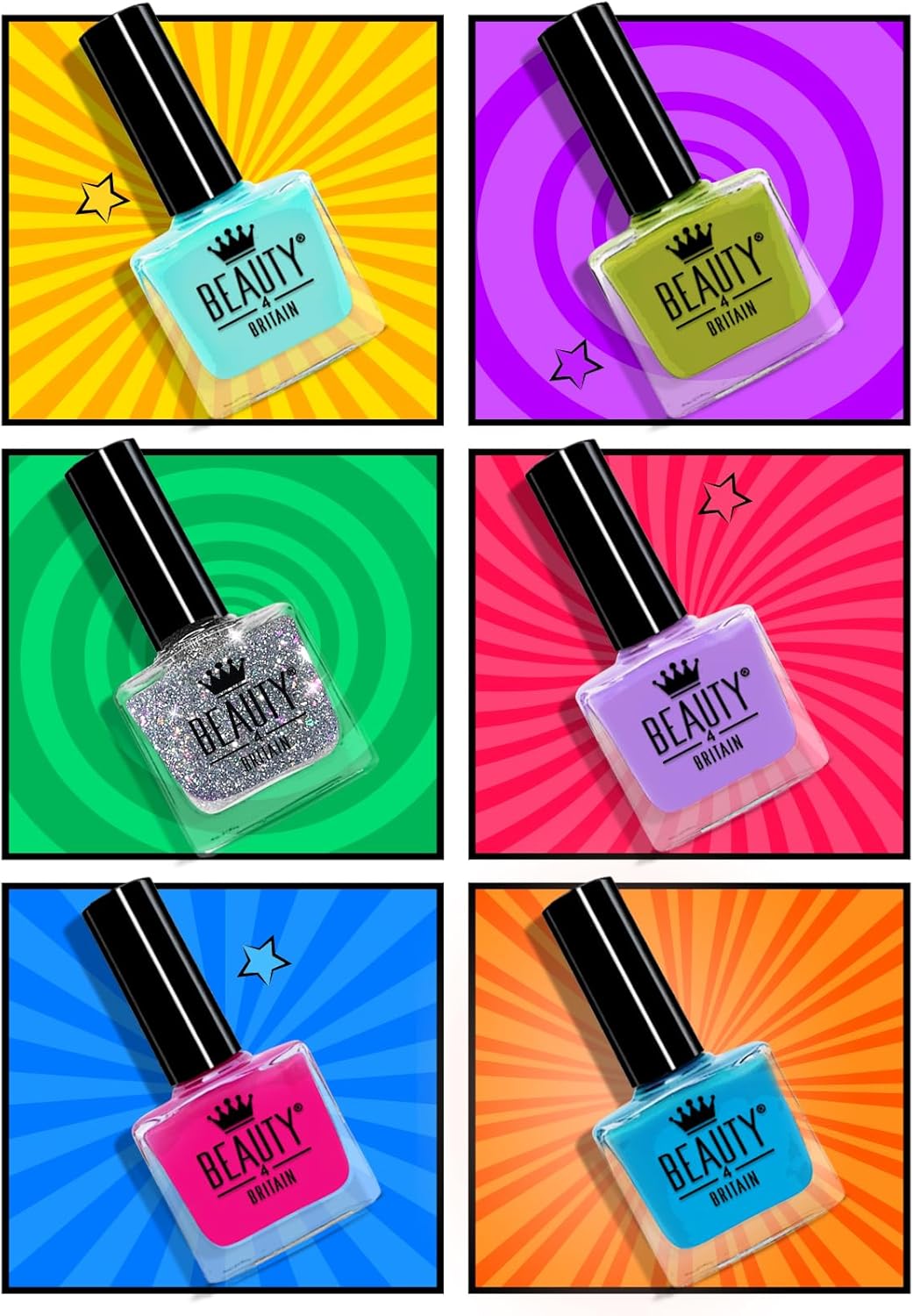 beauty4britain-pop-art-vernis-ongles-6-x-10-ml-fluo image 5