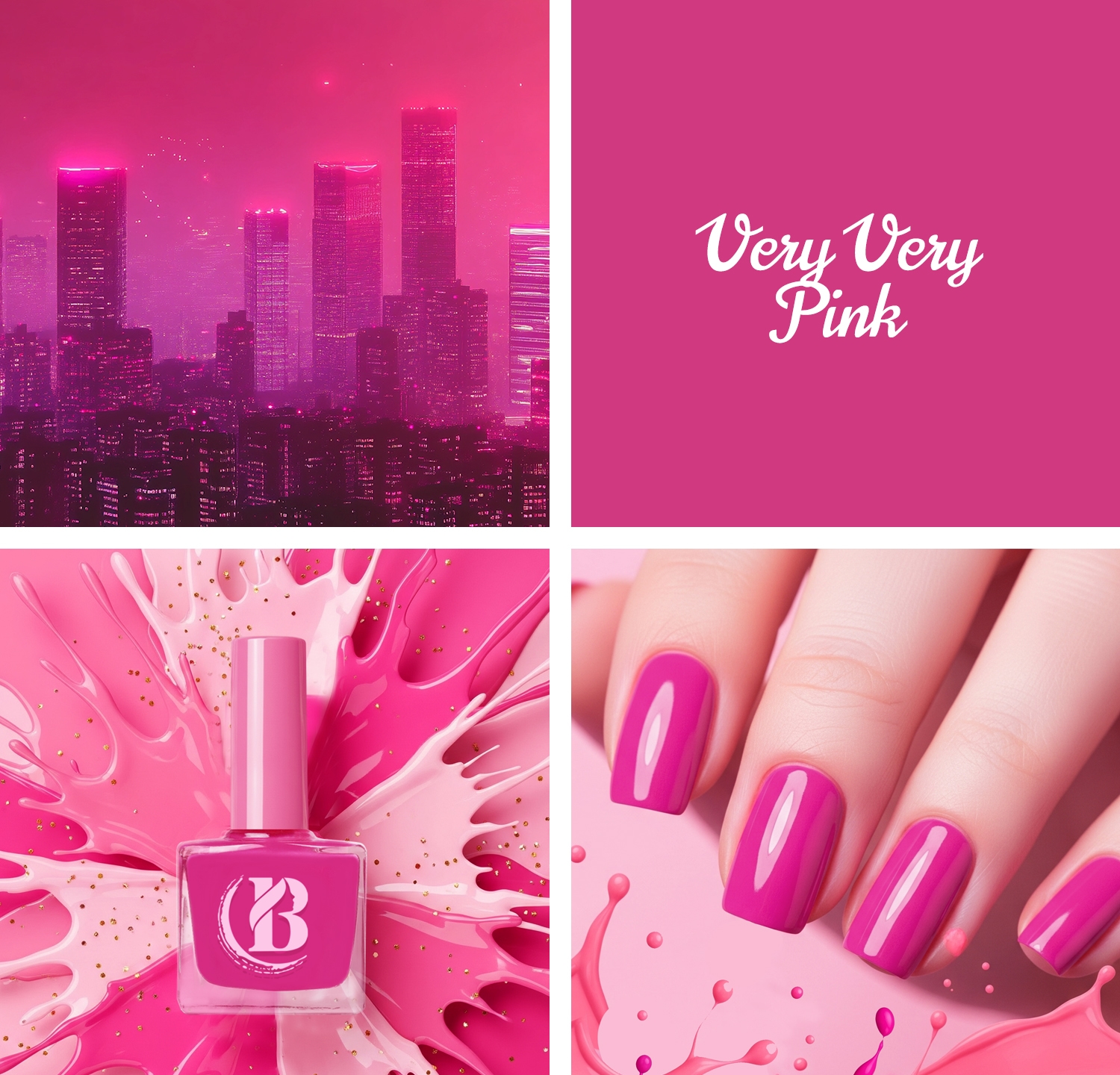beauty4britain-pink-collection-set-6-vernis-ongles-rose-vegan image 6