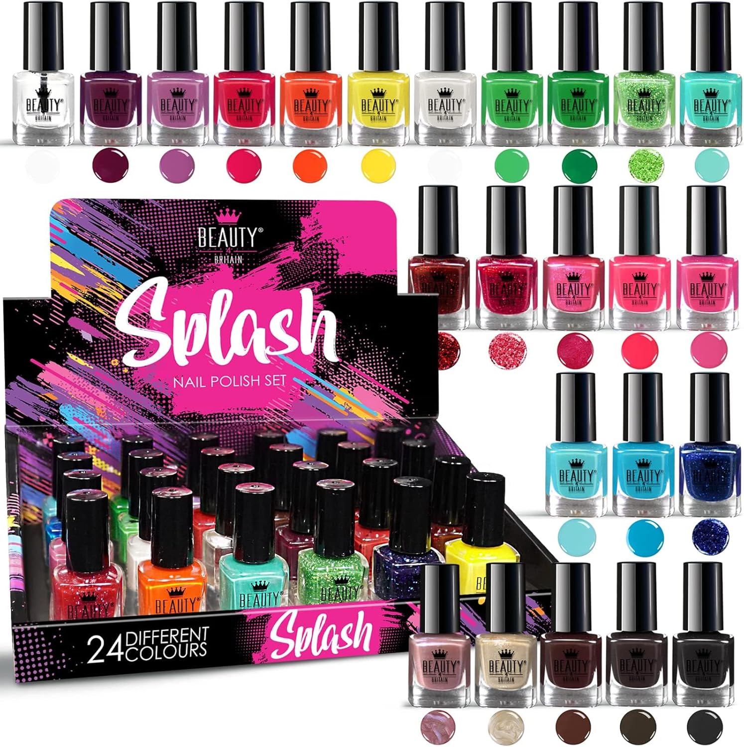 beauty4britain-splash-vernis-ongles-coffret-5-ml-multicolore image 2