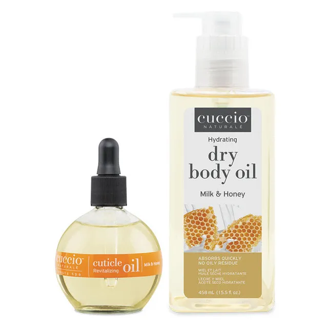 cuccio-naturale-milk-honey-duo-huile-cuticules-corps image 1