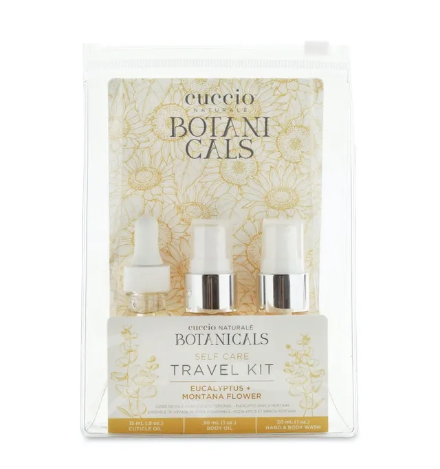 cuccio-botanicals-travel-kit-soin-eucalyptus-3-pi-ces-voyage image 1
