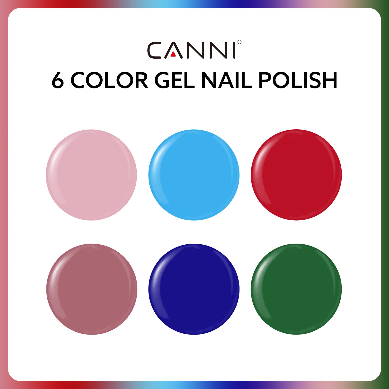 canni-festive-tropics-kit-vernis-6x9ml-2316 image 2