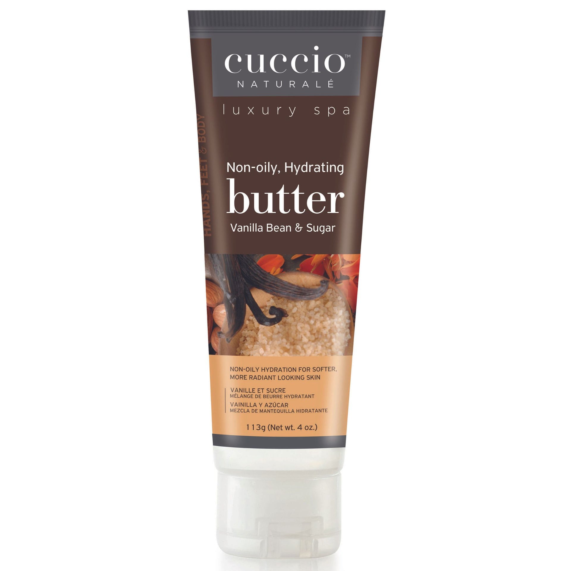 cuccio-naturale-vanilla-bean-sugar-beurre-corps-4oz-hydratant image 1