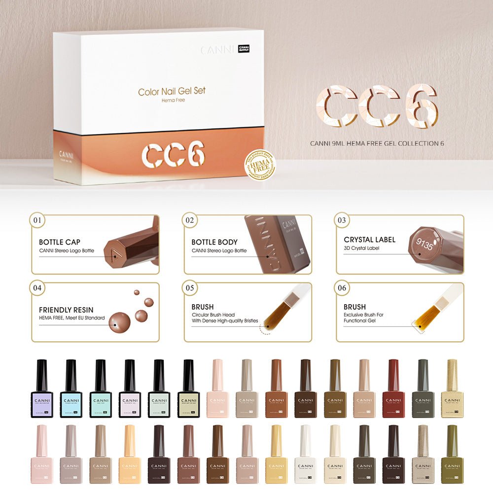 canni-cc6-kit-vernis-semi-permanent-classique-30-pcs image 4