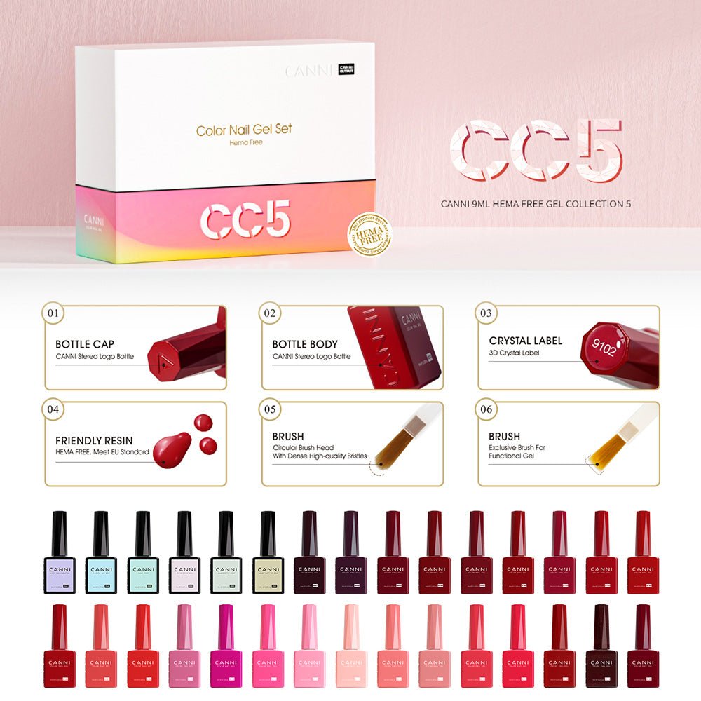 canni-cc5-kit-vernis-gel-complet-30-pi-ces-9ml image 5