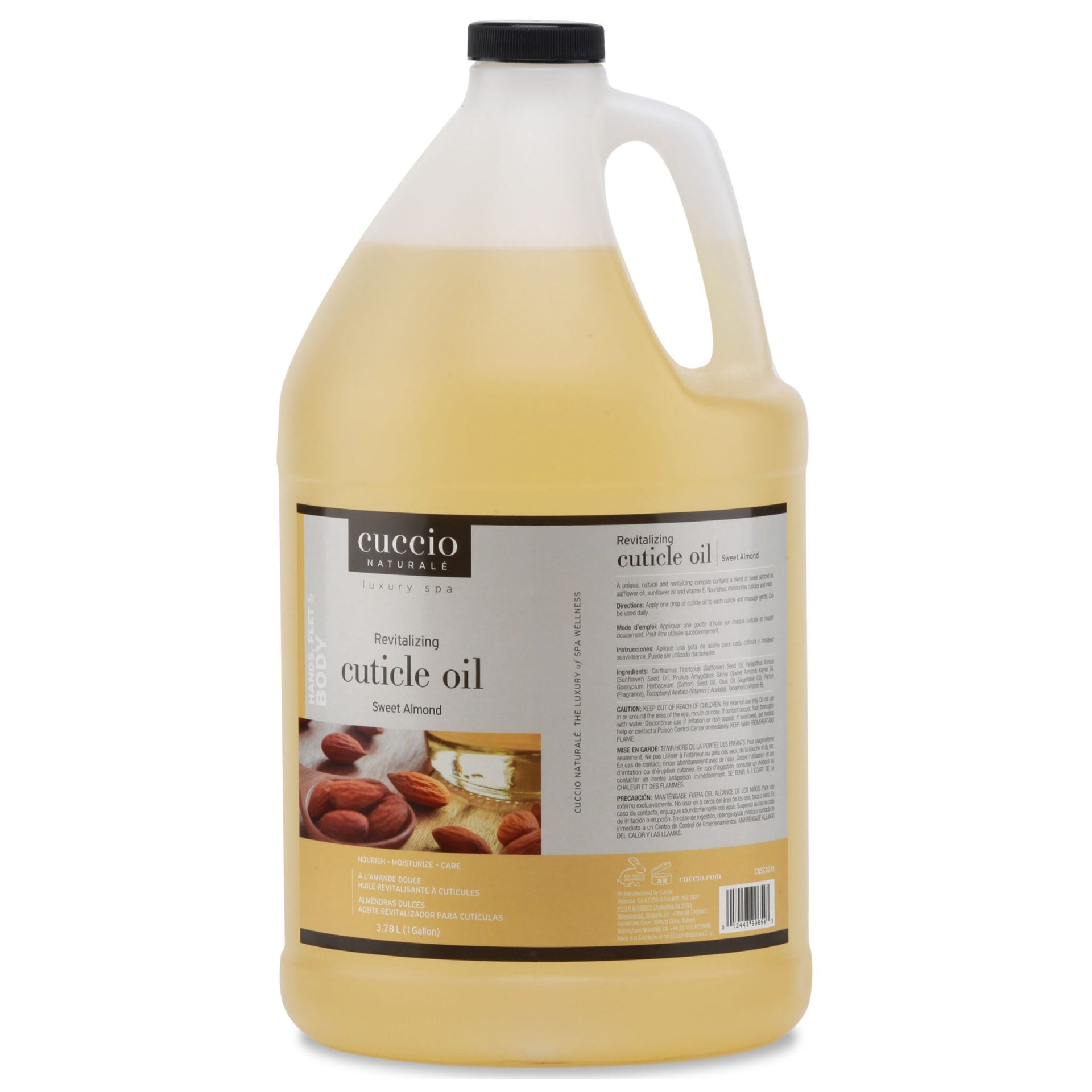 cuccio-naturale-sweet-almond-huile-cuticules-gallon-recharge-pro image 1
