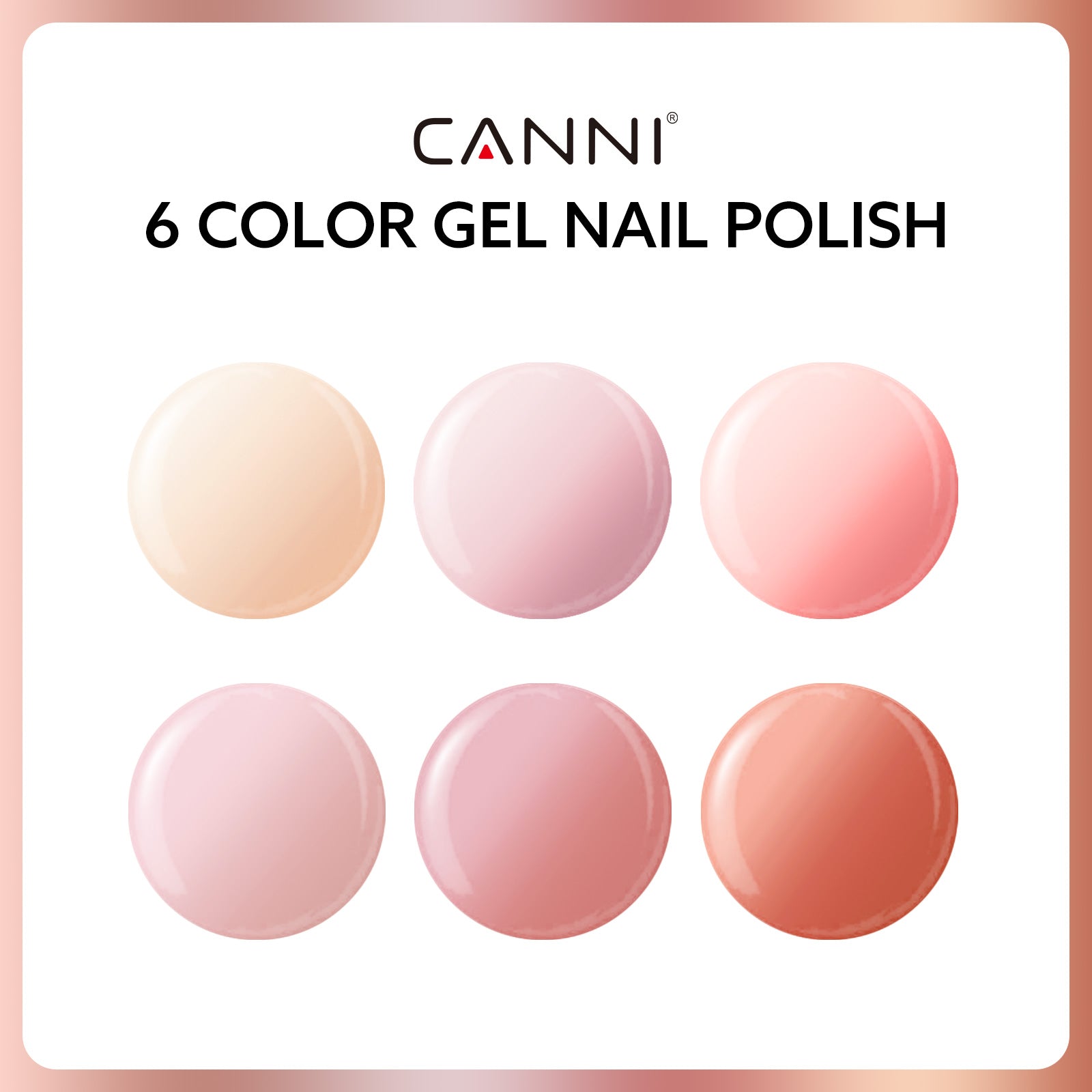 canni-subtle-blush-kit-vernis-gel-9ml-6-couleurs-nude-2317 image 2