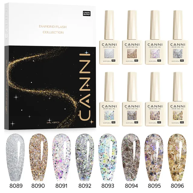 canni-dawn-crystal-flash-vernis-paillettes-8x9ml-glitter image 1