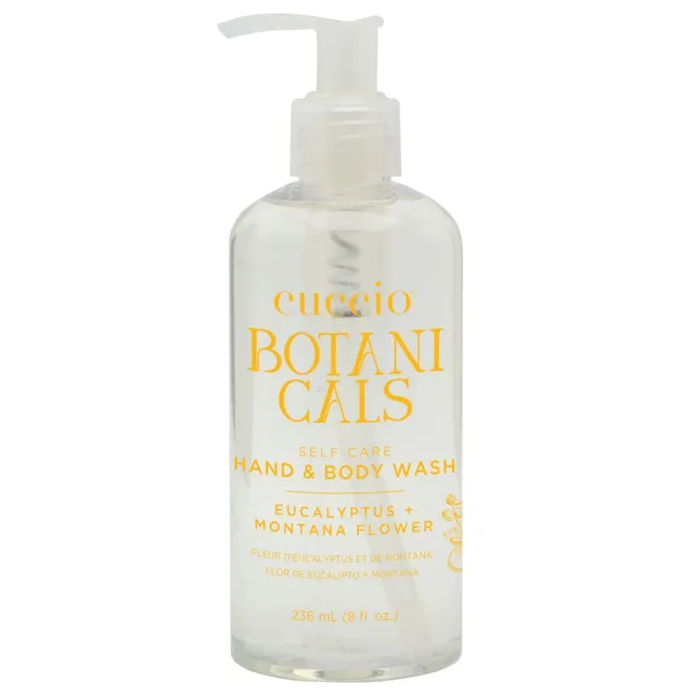 cuccio-botanicals-eucalyptus-montana-flower-gel-douche-mains-et-corps-8-oz image 1