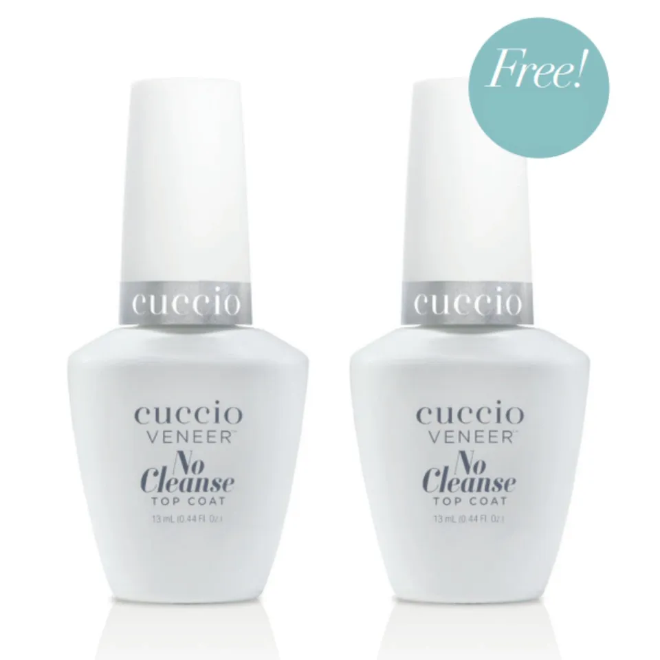 cuccio-colour-no-cleanse-top-coat-gel-2x13-ml image 1