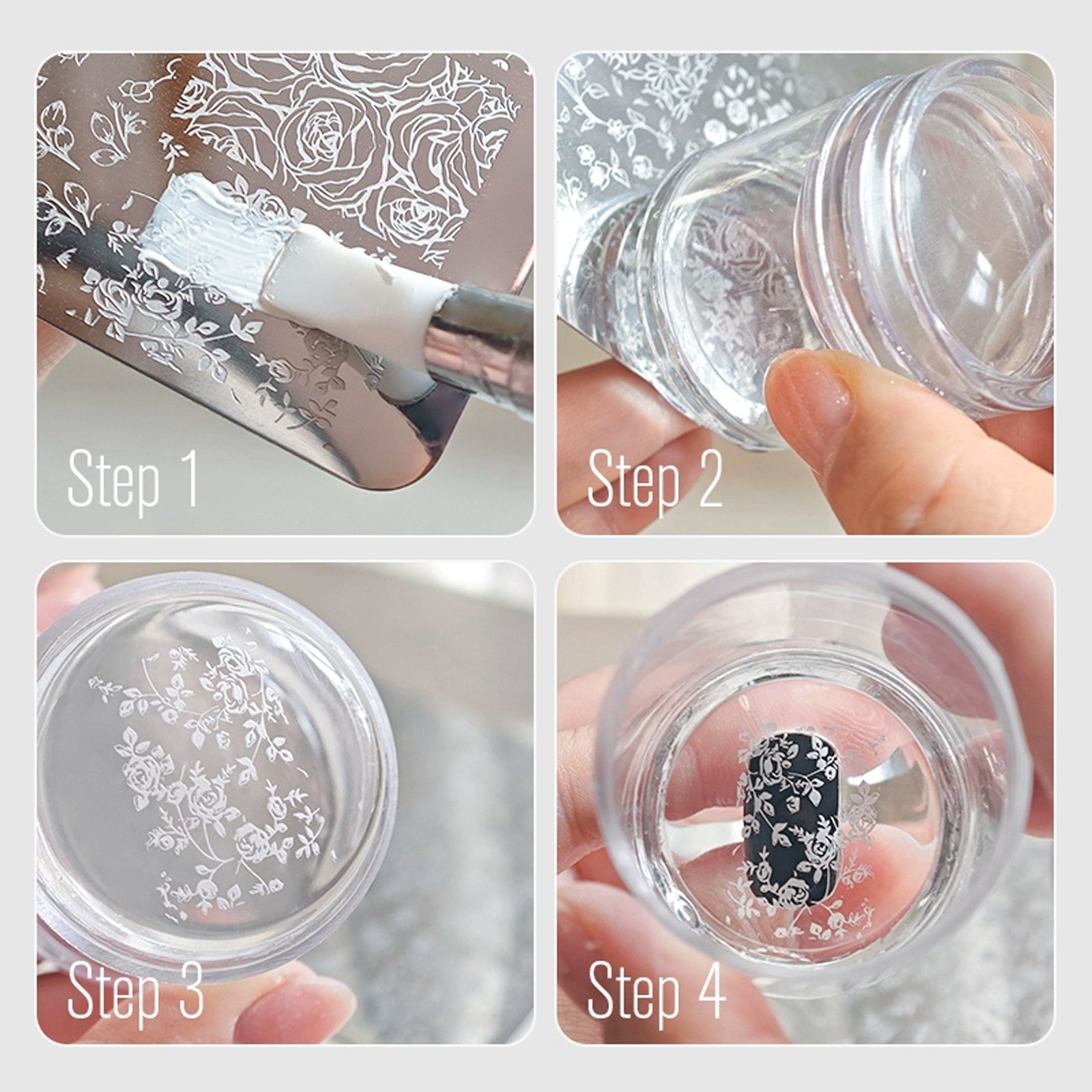 canni-nail-stamp-tool-tampon-nail-art-kit-stamping image 5